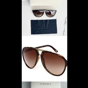 Versace 4223 Havana Brown Sunglasses